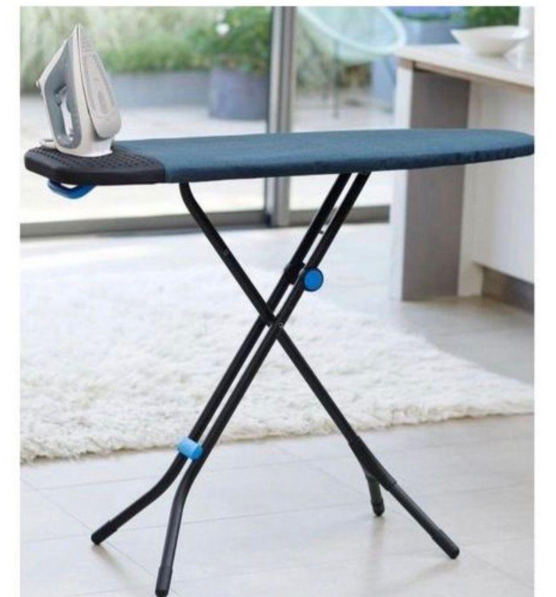 Iron and ironing board